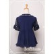 Krad Lanrete Auralia-Lost In Sea Blue Blouse(Leftovers/Stock is low)
